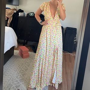 Resa Lindsay Wrap Maxi in Nola